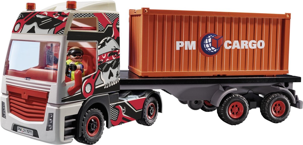 Playmobil 70771 Truck Met Aanhanger - Rood