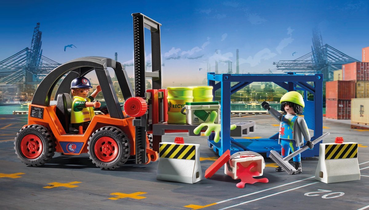 Playmobil 70772 Vorkheftruck Met Lading