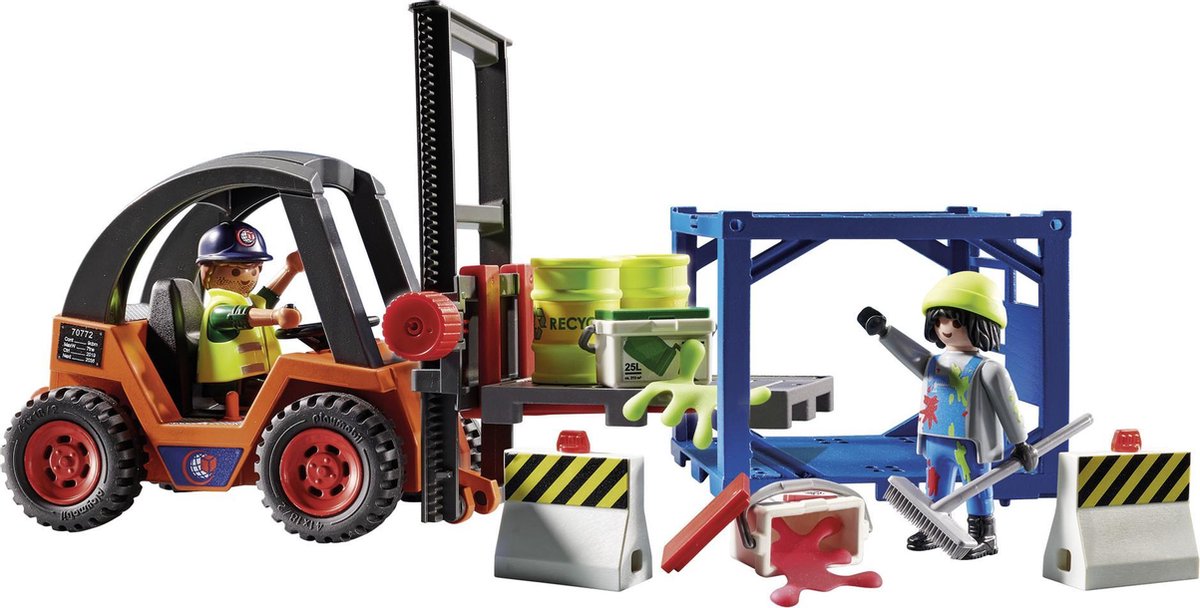 Playmobil 70772 Vorkheftruck Met Lading