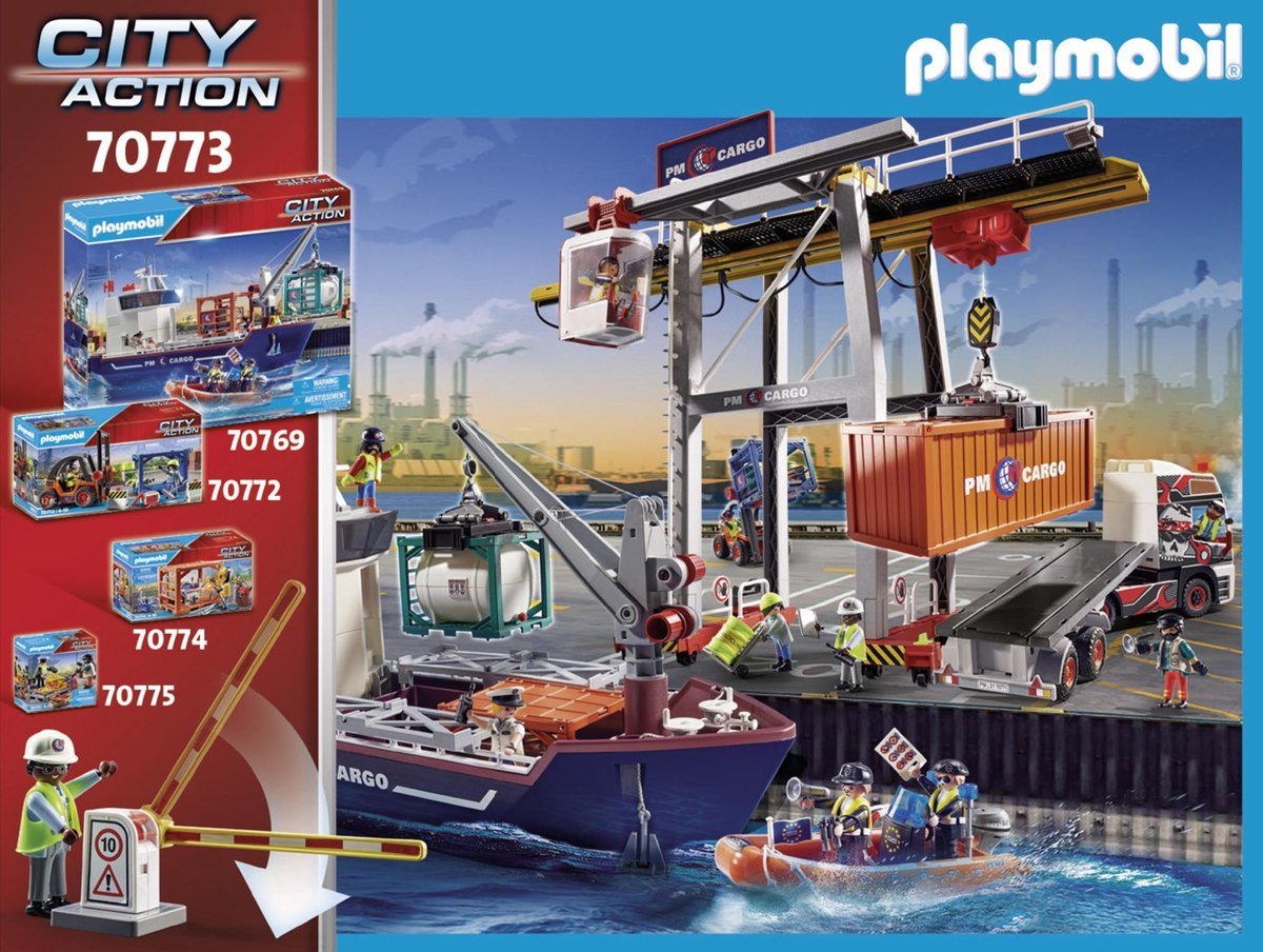 Playmobil 70773 Goederenmagazijn