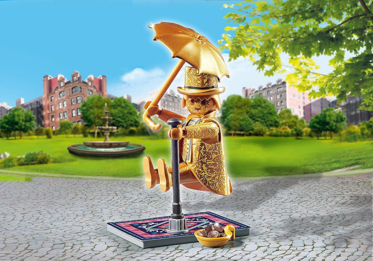 Playmobil 70377 Straatartiest - Goud