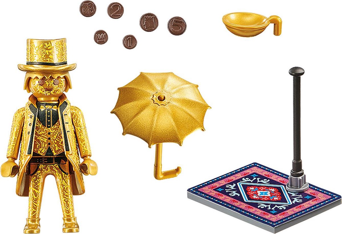 Playmobil 70377 Straatartiest - Goud