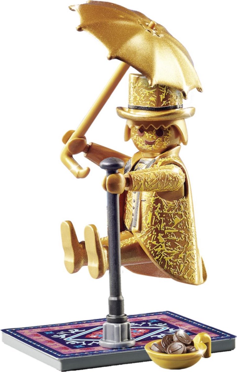 Playmobil 70377 Straatartiest - Goud