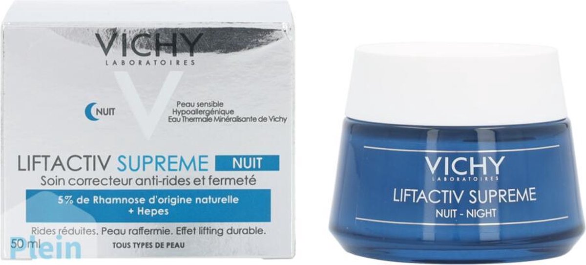 Vichy Liftactiv Supreme Anti-rimpel Nachtcrème - 50ml