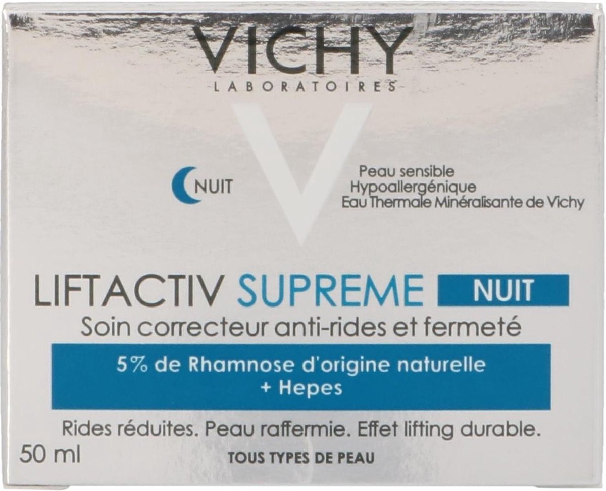 Vichy Liftactiv Supreme Anti-rimpel Nachtcrème - 50ml