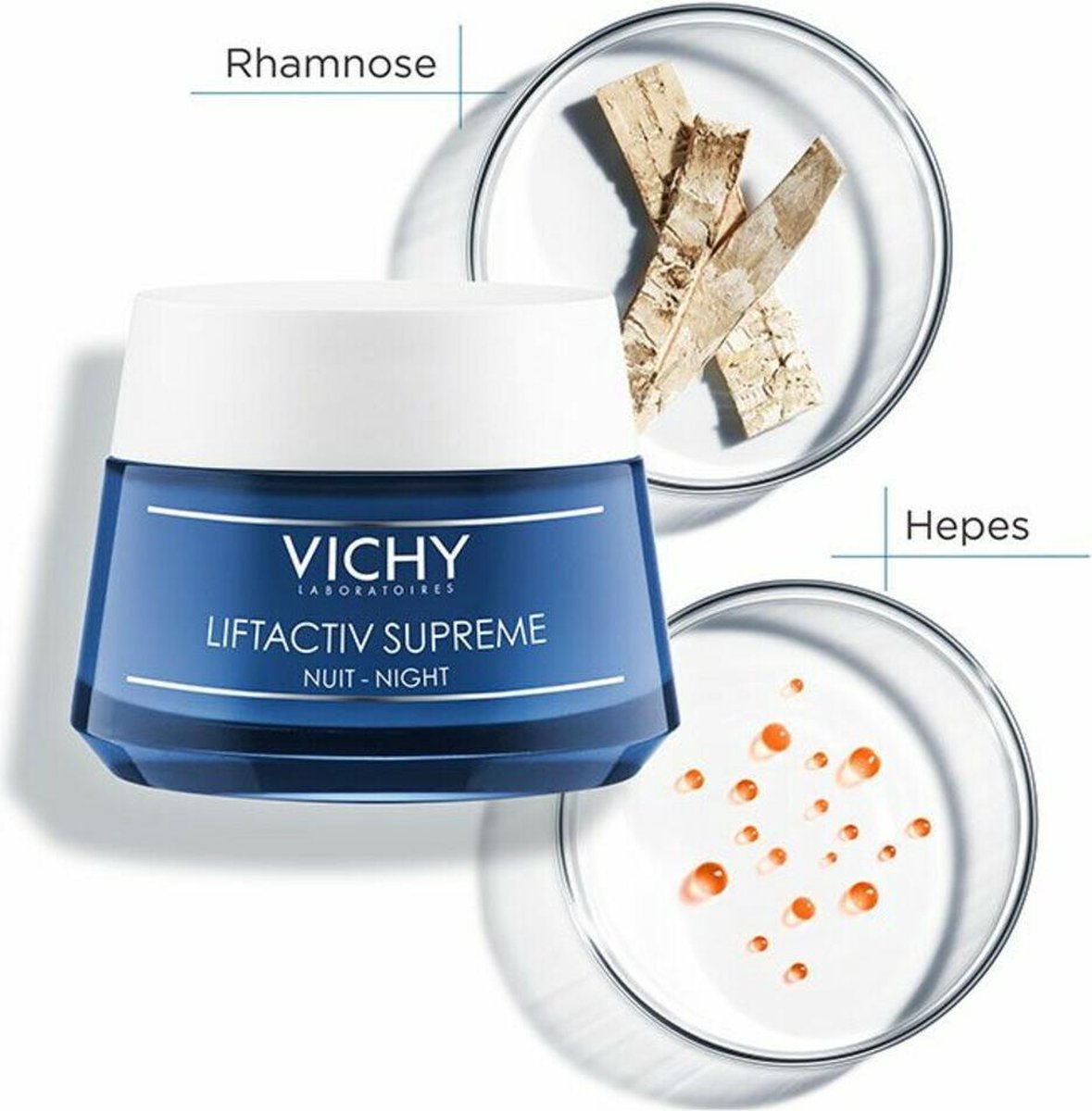 Vichy Liftactiv Supreme Anti-rimpel Nachtcrème - 50ml