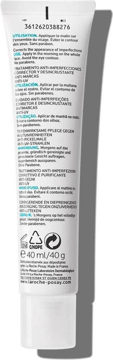 La Roche Posay Effaclar Duo[+] SPF30 - 40ml