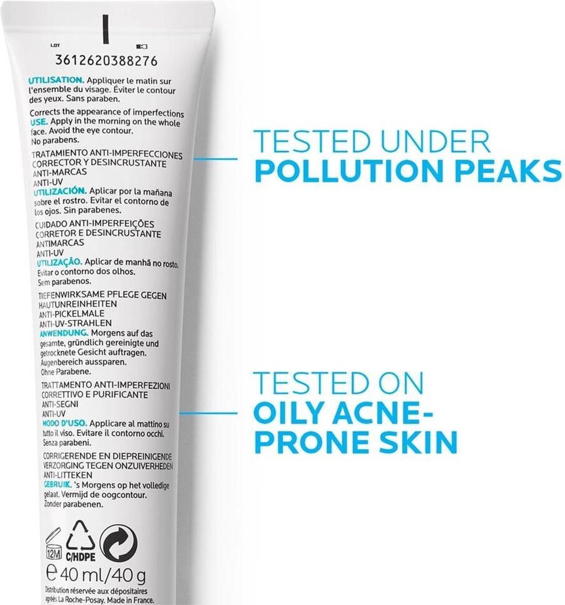 La Roche Posay Effaclar Duo[+] SPF30 - 40ml