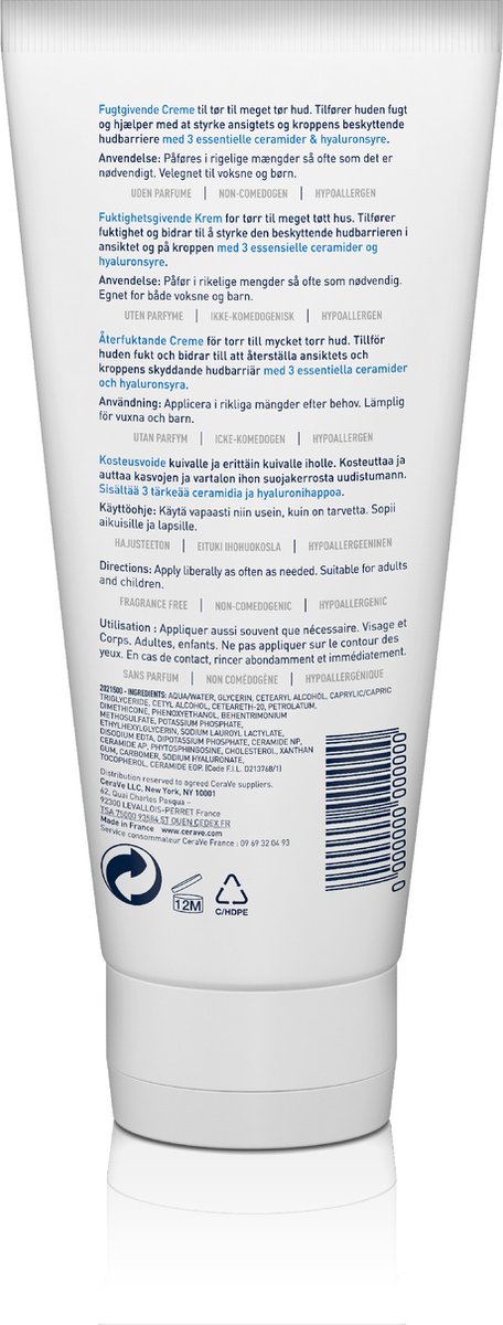 CeraVe Hydraterende Crème - 177ml