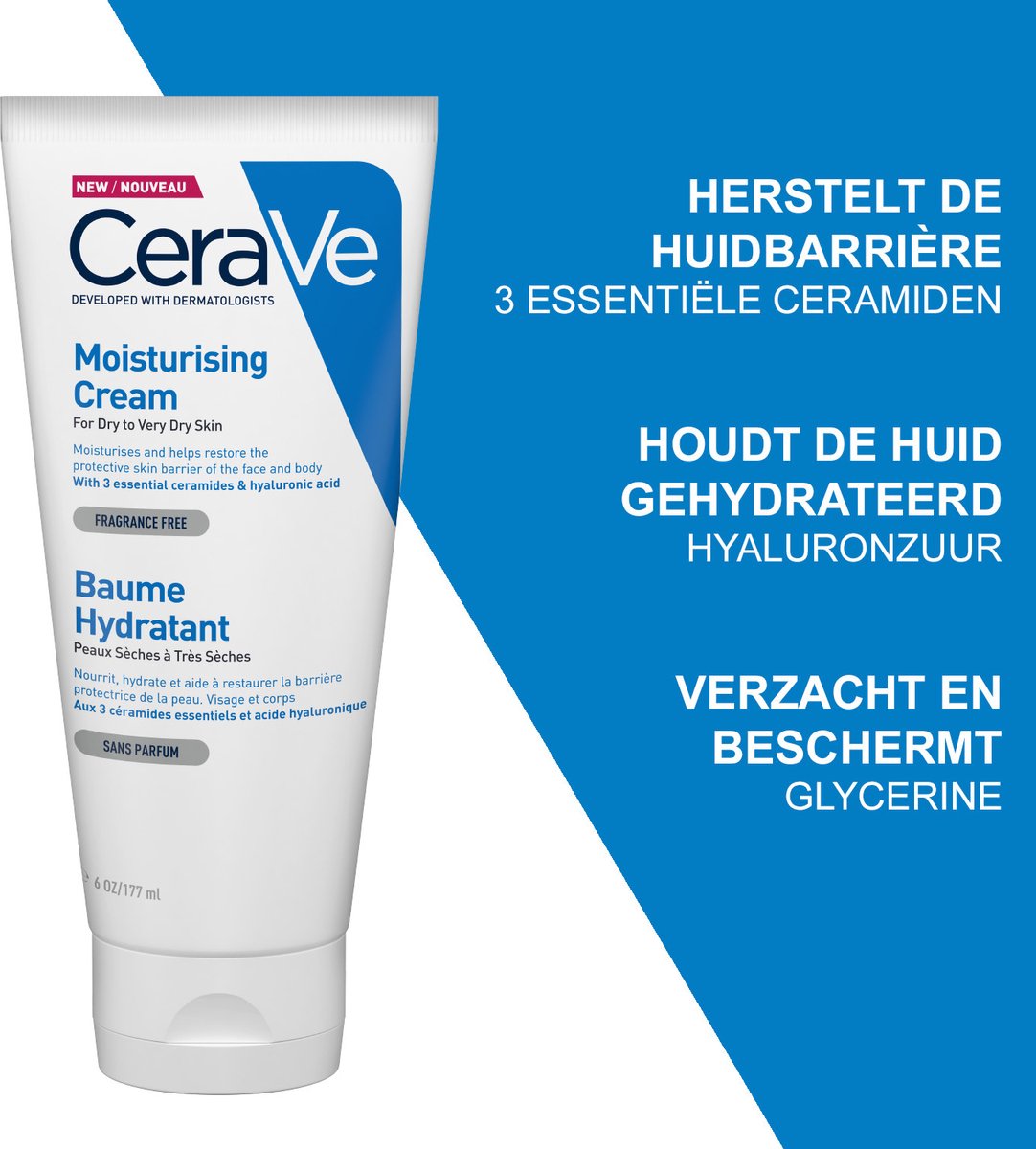 CeraVe Hydraterende Crème - 177ml