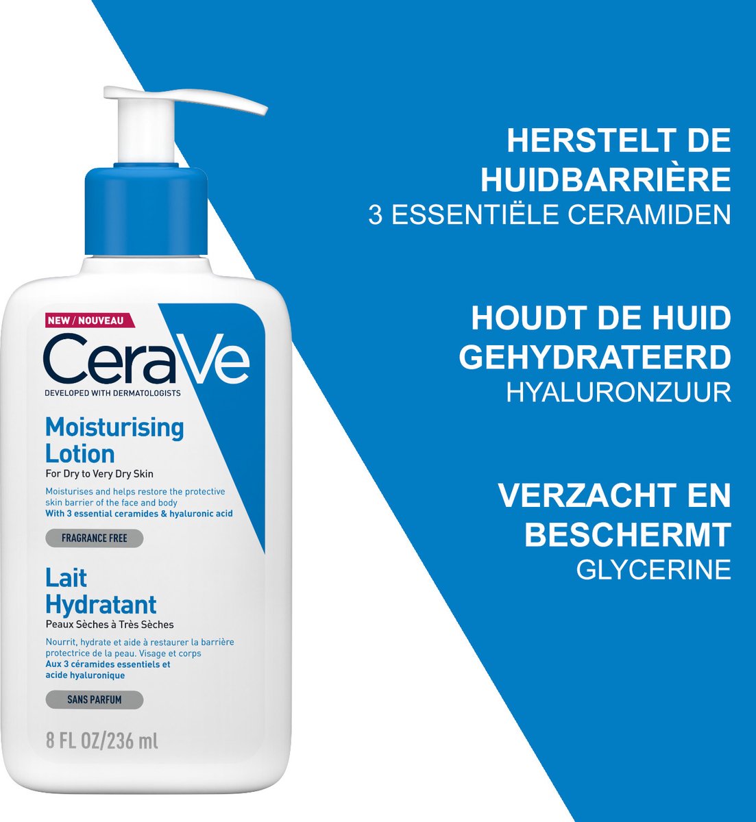 CeraVe Hydraterende Melk - 236ml