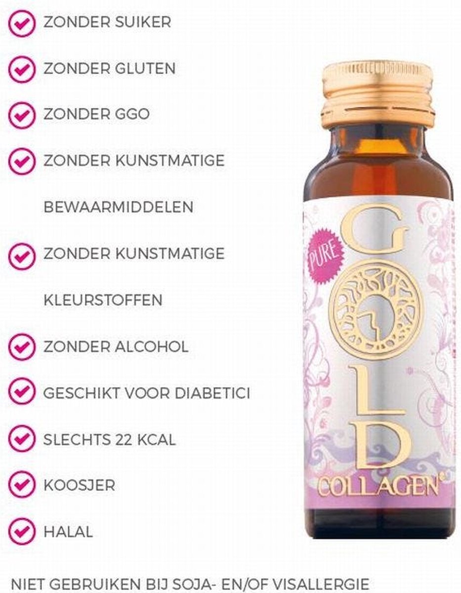 Gold Collagen ® Pure - 30 dagen kuur