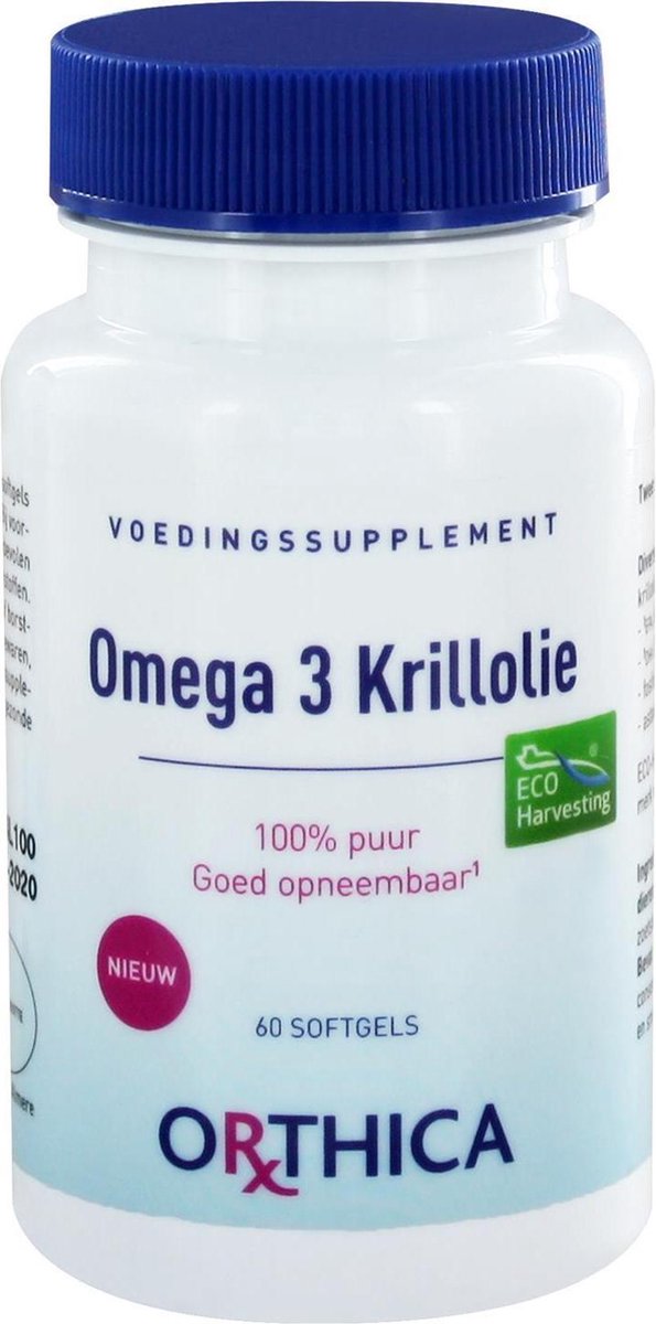 Orthica Omega 3 Krillolie - 60st