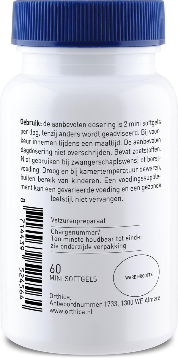 Orthica Omega 3 Krillolie - 60st