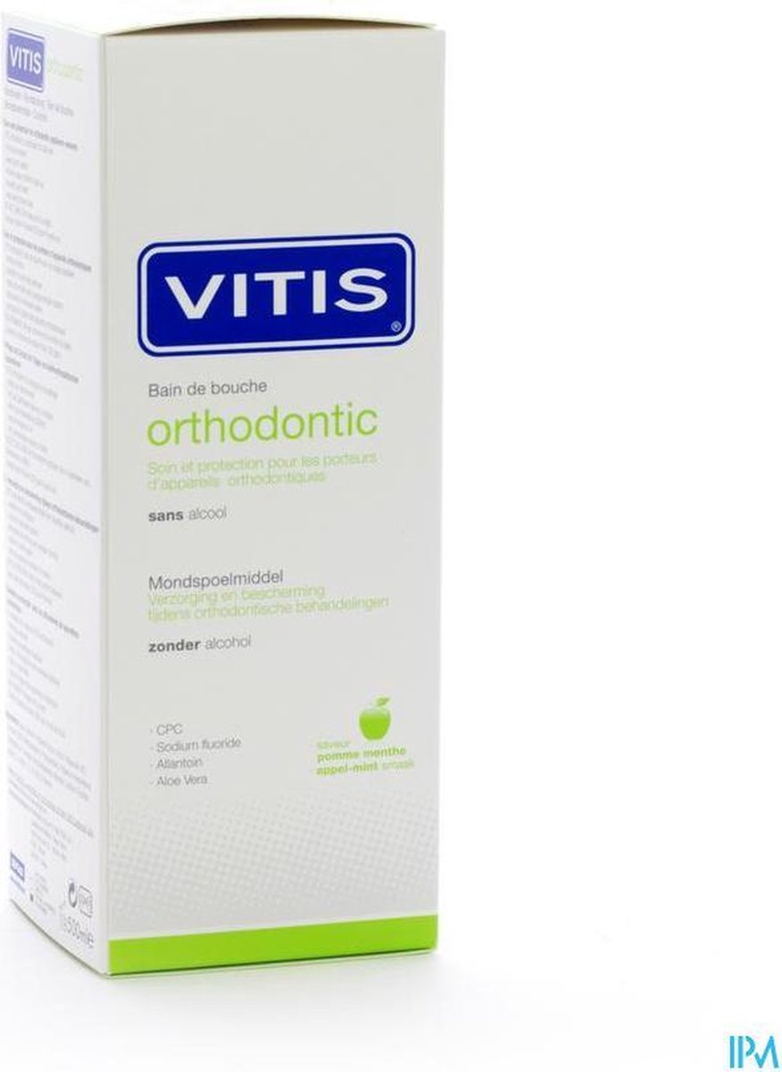 Vitis Orthodontic Mondspoelmiddel - 500ml