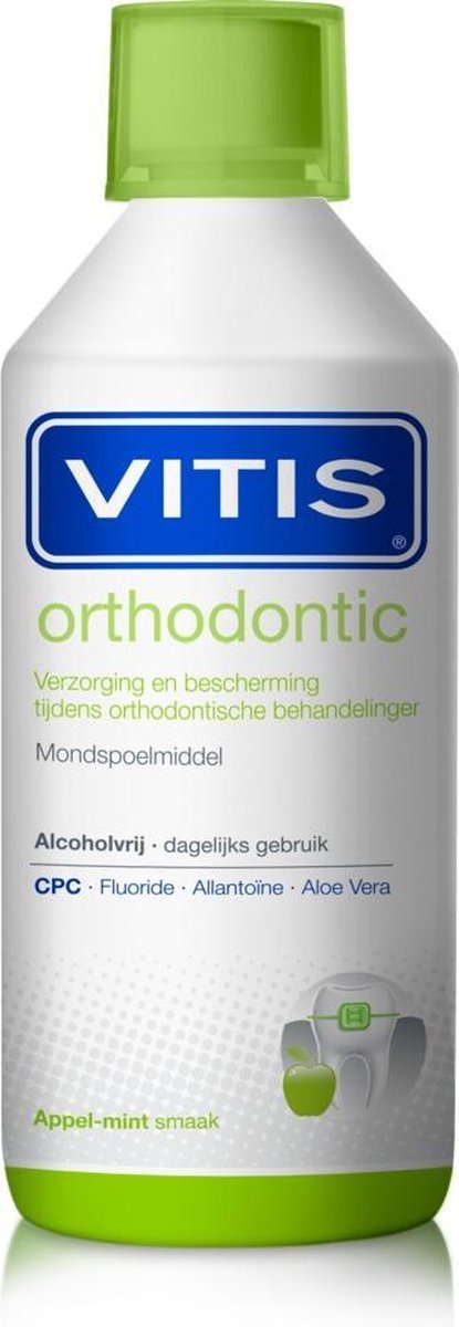 Vitis Orthodontic Mondspoelmiddel - 500ml