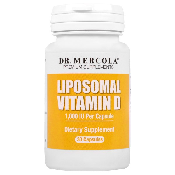 Dr. Mercola Liposomal Vitamin D - 1.000 IU (30 capsules) -