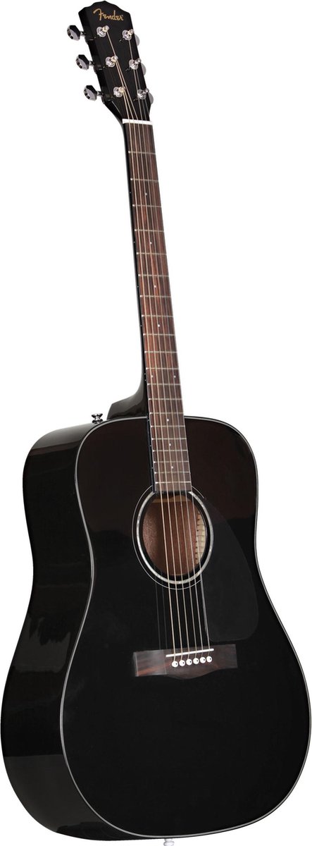 Fender CD-60 V3 Black WN akoestische westerngitaar
