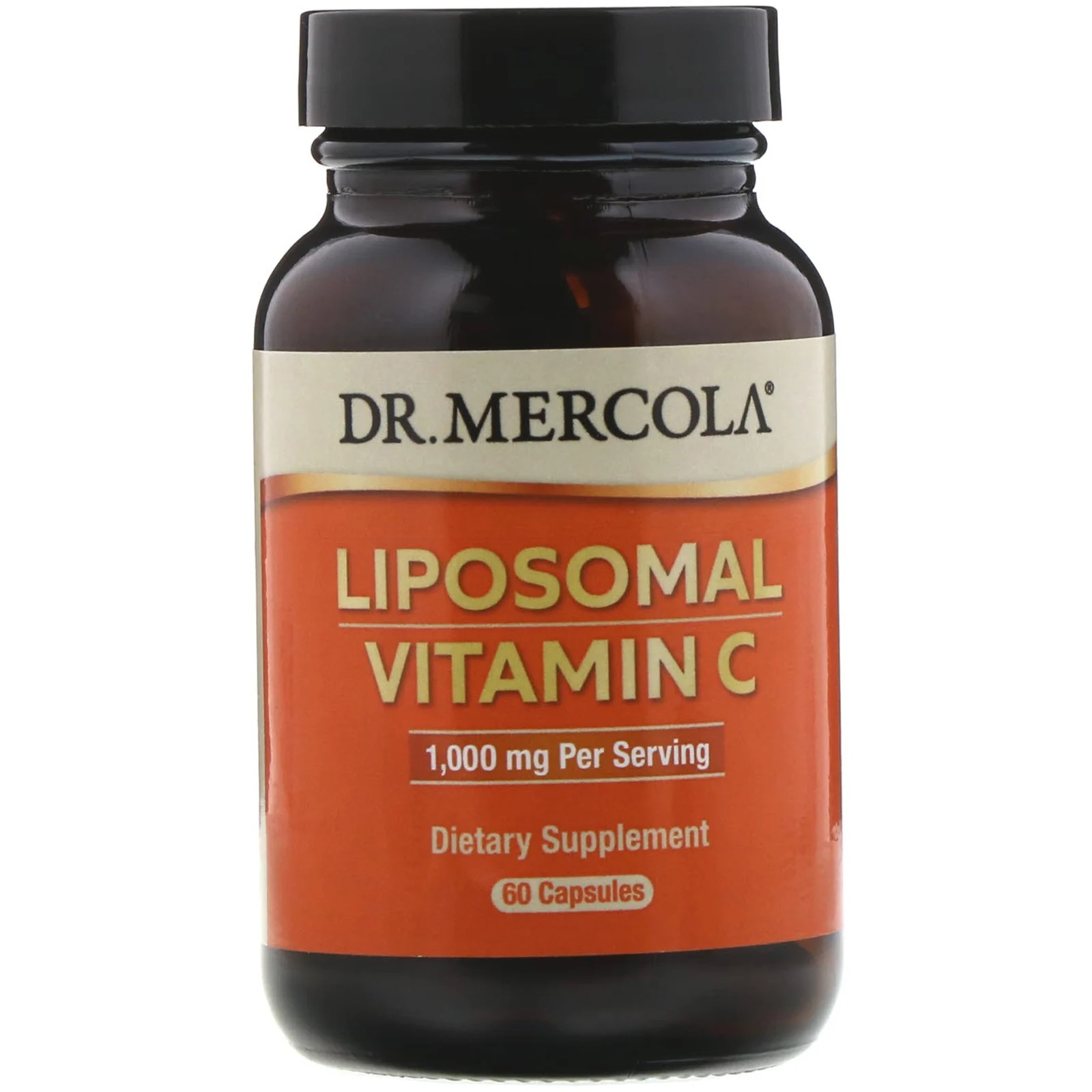 Dr. Mercola Liposomale Vitamine C 1000 mg (60 Licaps Capsules) - Dr Mercola