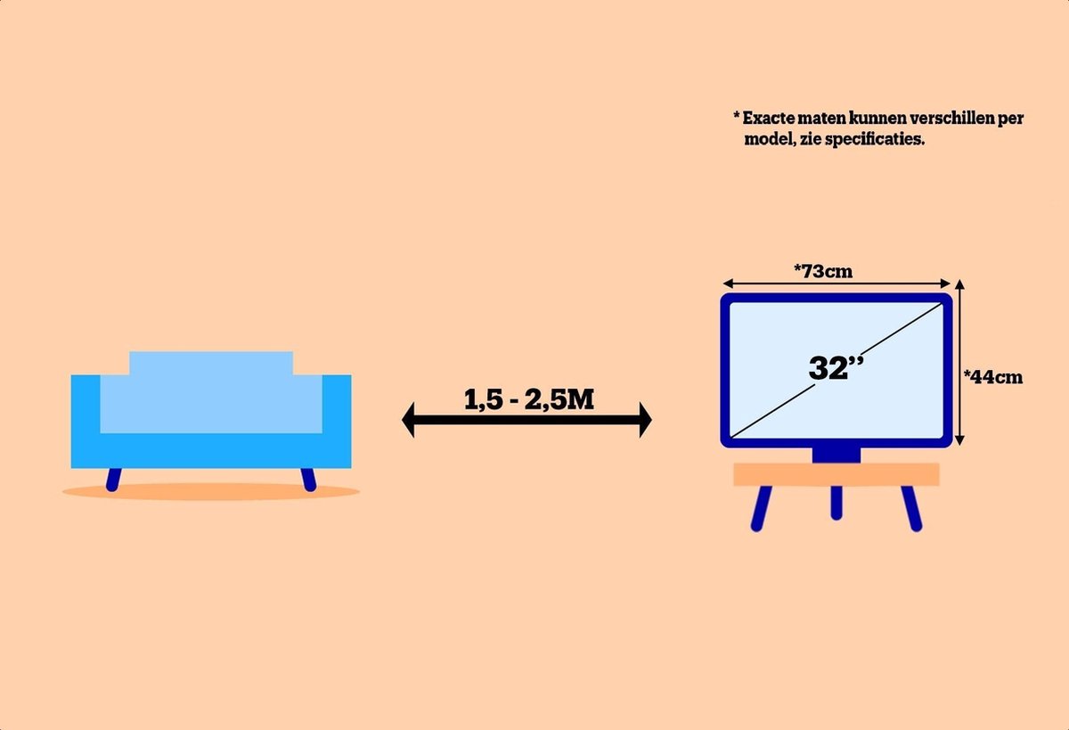 Salora 32HA330 - Zwart