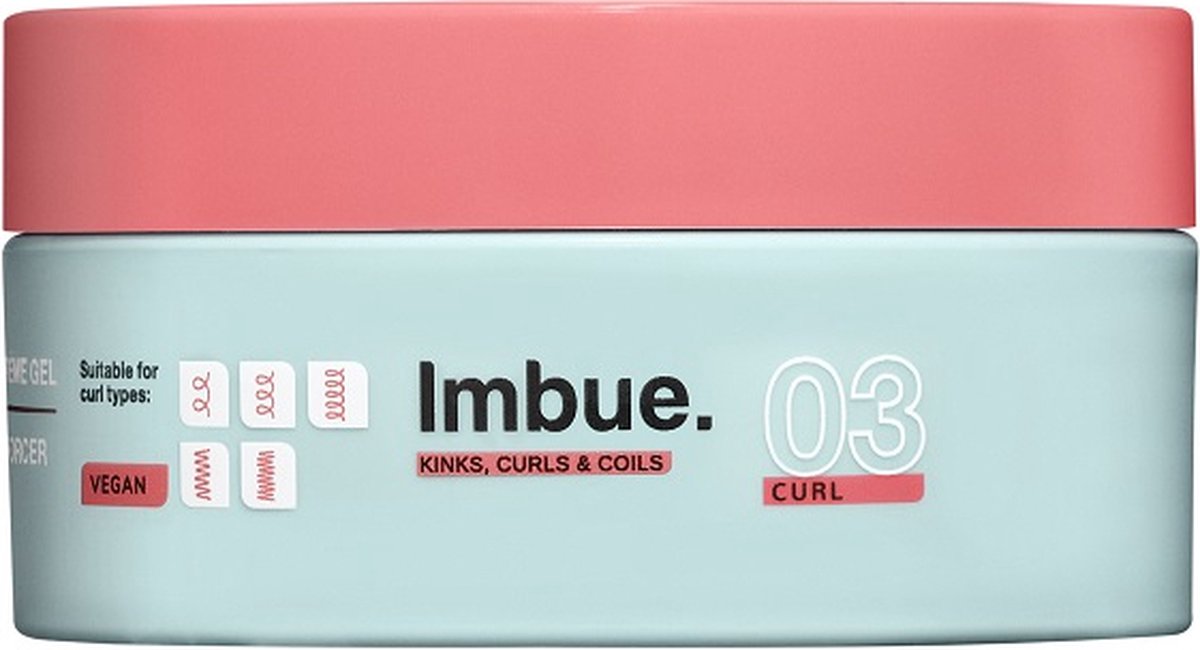 Imbue . Curl Empowering Crème Haargel 200ml