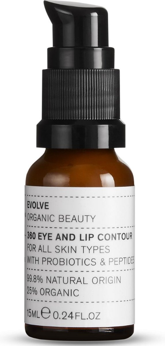 Evolve Beauty Evolve Organic Beauty 360 Oog- en Lipcontour Serum 15ml