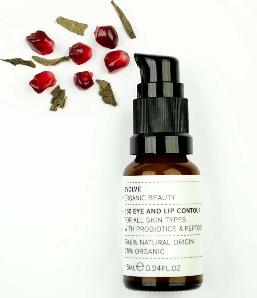 Evolve Beauty Evolve Organic Beauty 360 Oog- en Lipcontour Serum 15ml