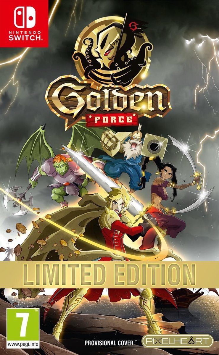 PixelHeart Golden Force Limited Edition