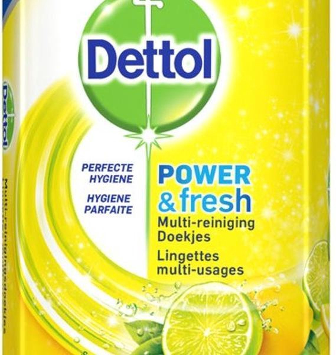 Dettol Multi-Reinigingsdoekjes - Power & Fresh 80 stuks