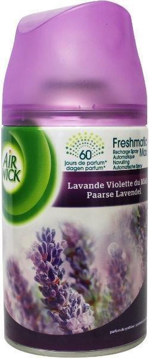 Airwick Freshmatic Luchtverfrisser - Navullinge Lavendel 250 mL - Paars