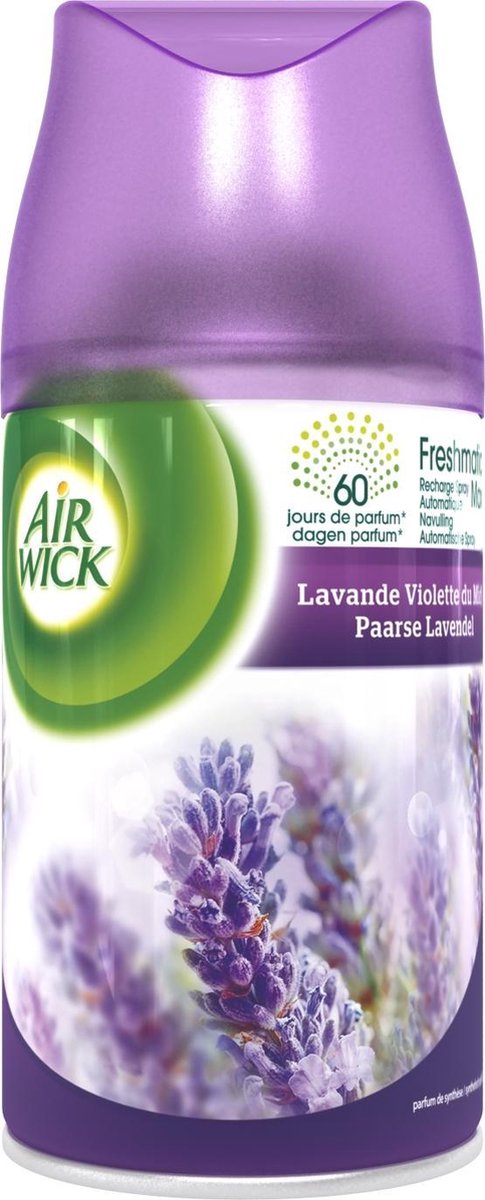 Airwick Freshmatic Luchtverfrisser - Navullinge Lavendel 250 mL - Paars