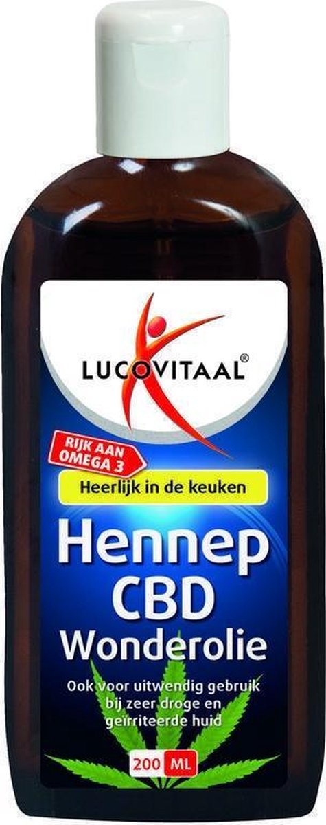 Lucovitaal CBD Huidwonder Olie - 200 ml