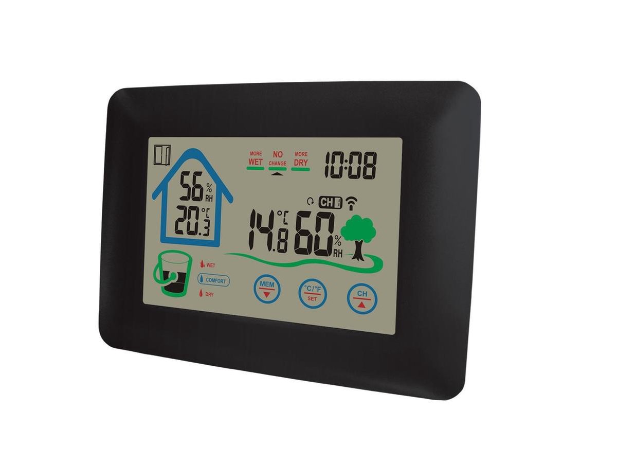 Denver WS-520 Digitale Weerstation - Batterij / Accu - Zwart