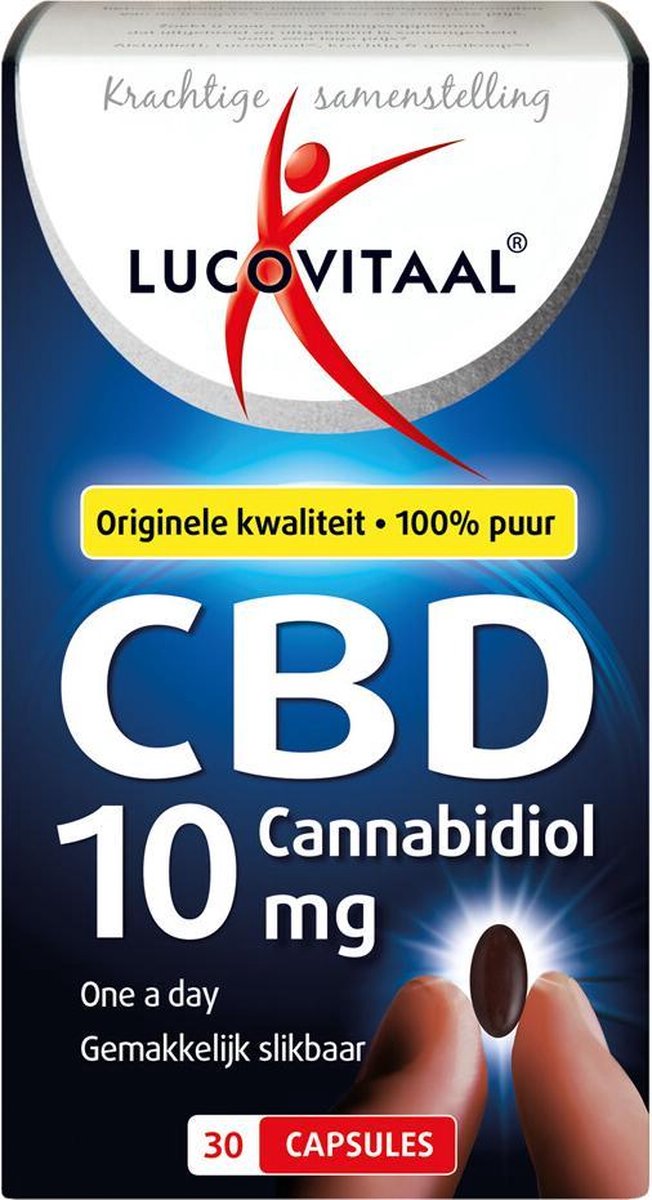 Lucovitaal CBD Capsules 100% PUUR - 10 mg