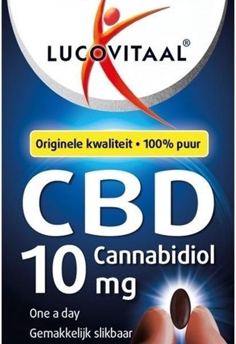 Lucovitaal CBD Capsules 100% PUUR - 10 mg