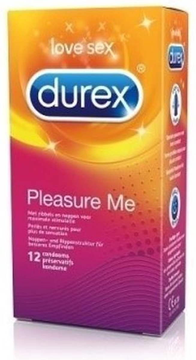 Durex Condooms - Pleasure Me 12st