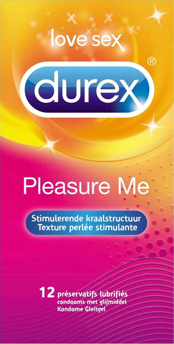 Durex Condooms - Pleasure Me 12st
