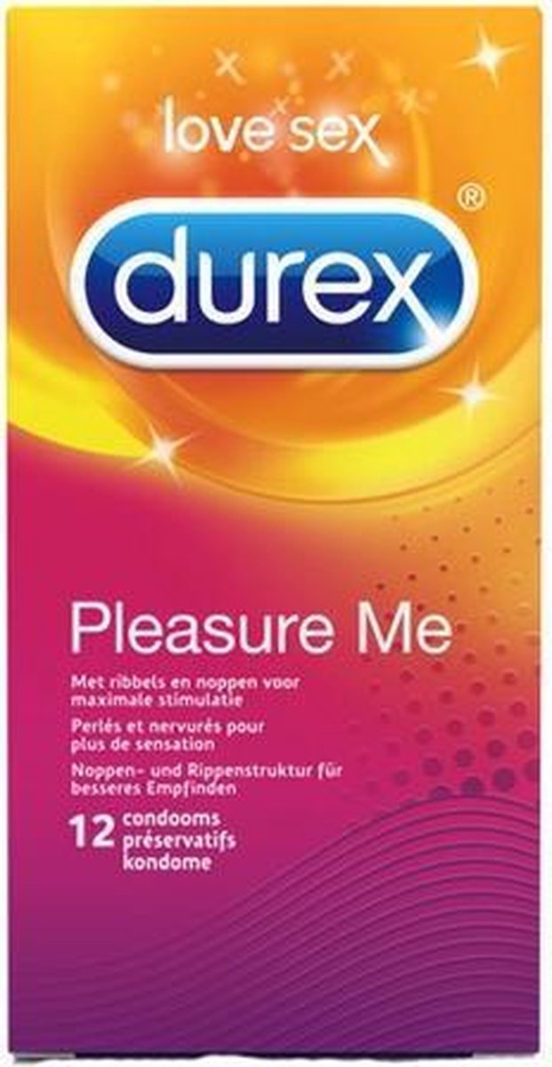 Durex Condooms - Pleasure Me 12st