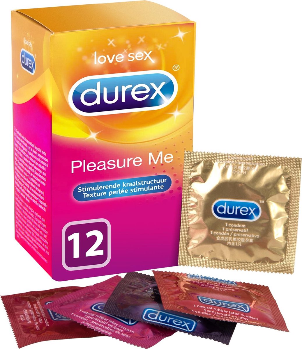 Durex Condooms - Pleasure Me 12st