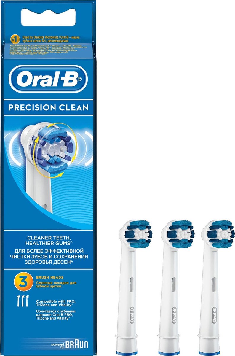 Oral B Opzetborstels - Precision Eb20 3 stuks