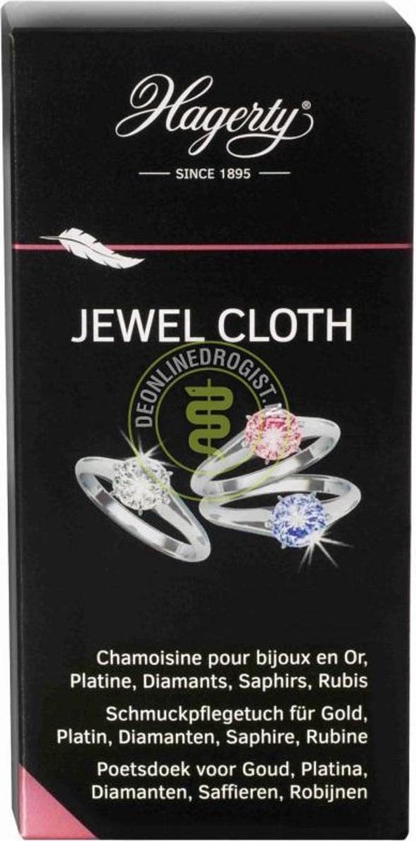 Hagerty Juwelen Schoonmaakdoekje 30x36 cm