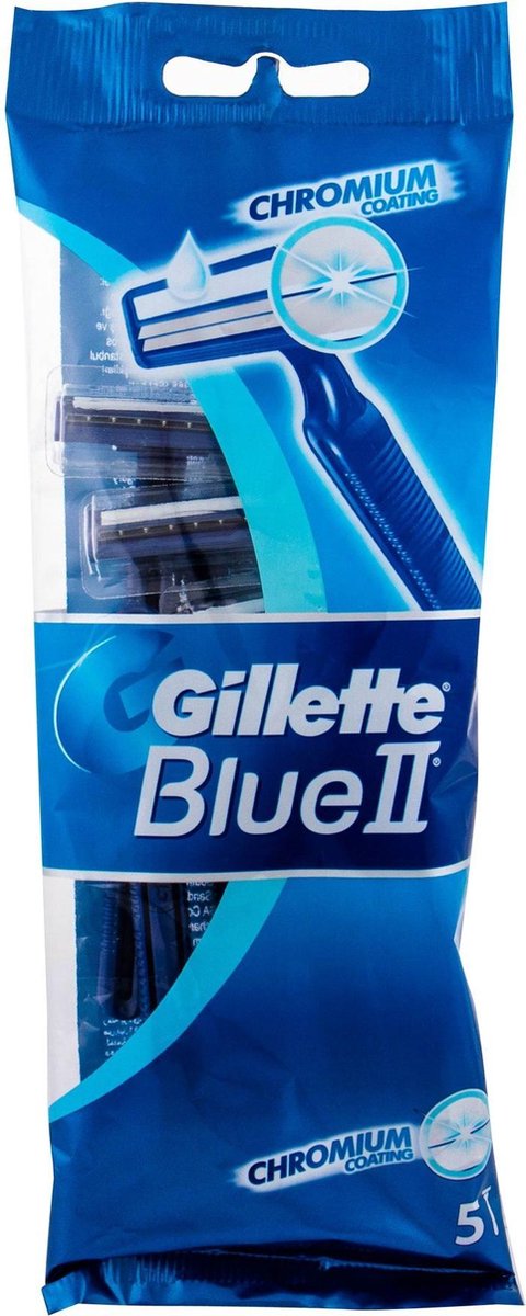 Gillette Blue II Wegwerp Scheermesjes - 5 stuks