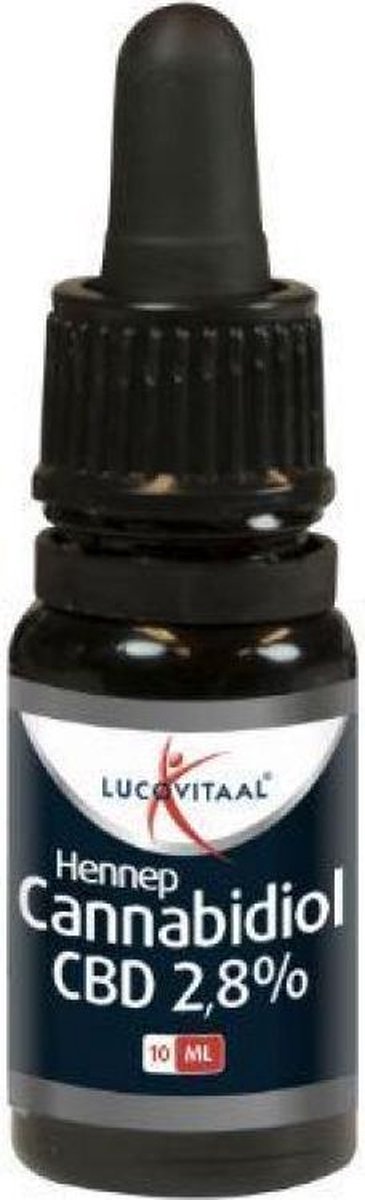 Lucovitaal CBD Hennepolie 2,8% 100% PUUR 10 ml