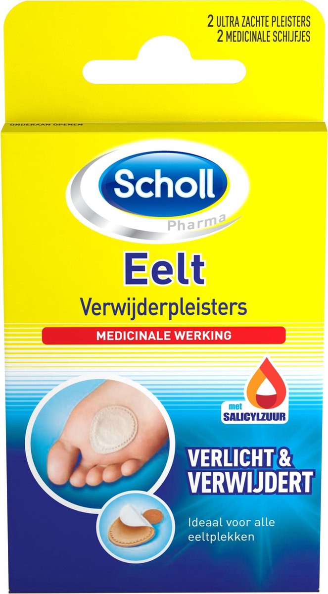 Scholl Eelt Verwijderpleisters - 4 stuks