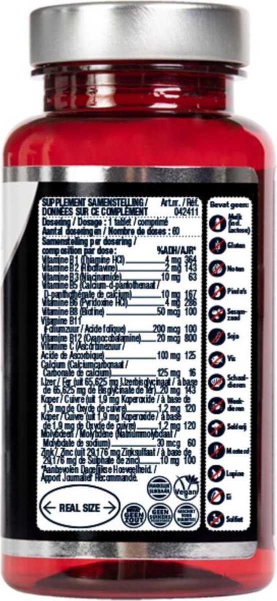 Lucovitaal - Sterk Ijzer Complex - 60 tabletten