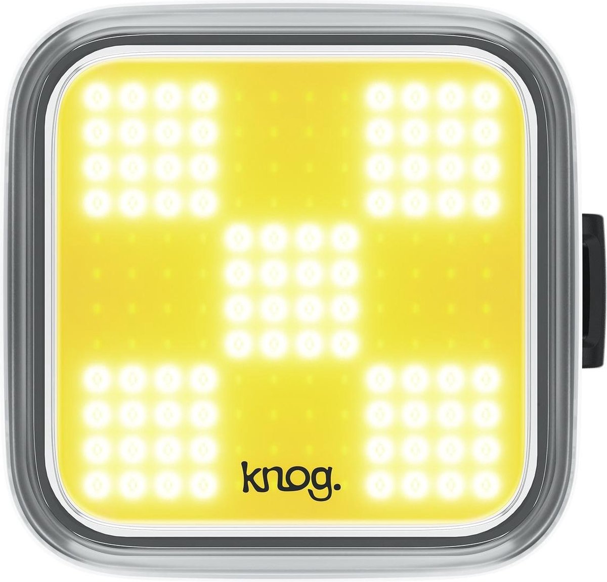 Knog voorlicht Blinder Grid 200 lumen oplaadbaar led - Zwart