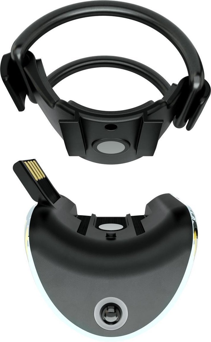 Knog voorlicht Lil' Cobber led oplaadbaar 110 lumen/ - Geel