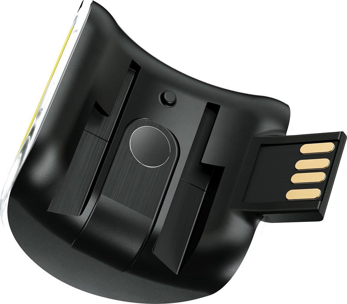 Knog voorlicht Lil' Cobber led oplaadbaar 110 lumen/ - Geel