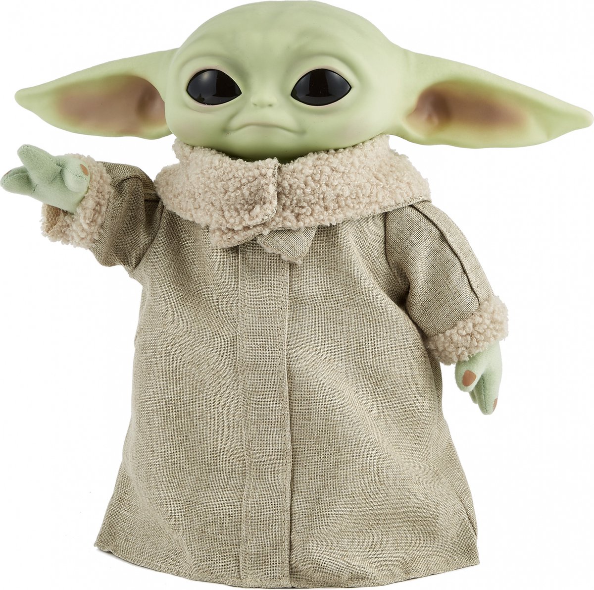 Mattel Star Wars The Mandalorian The Child Real Moves Plush - Groen
