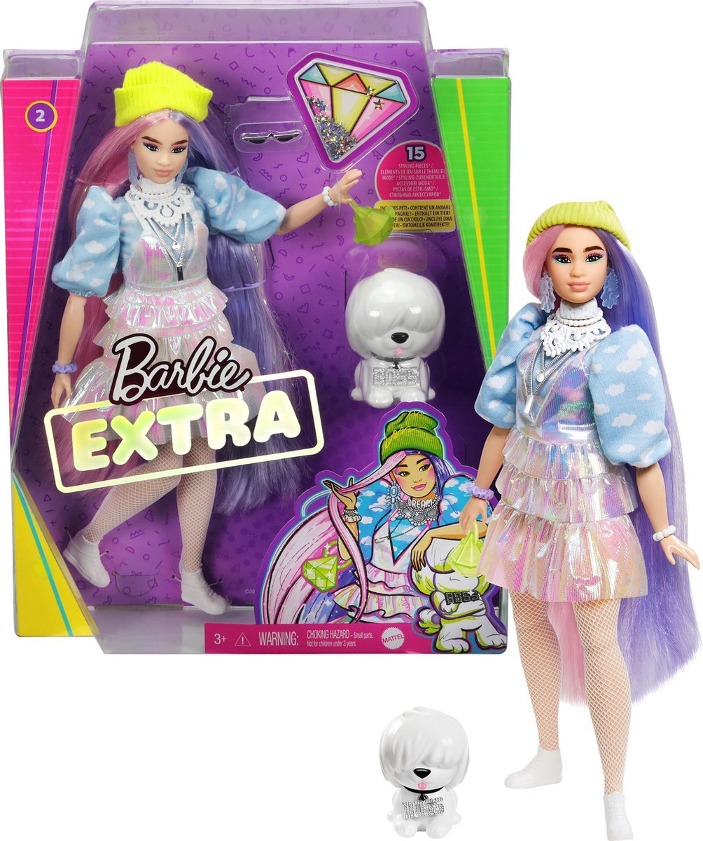 Barbie Extra Doll - Beanie